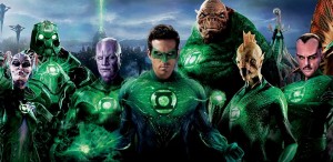Green Lantern cast banner